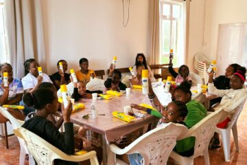 AEP supports the Girls’ Empowerment Workshop Rodrigues, promoting self-care and wellbeing with Cetaphil Sun Kids for vulnerable children.
